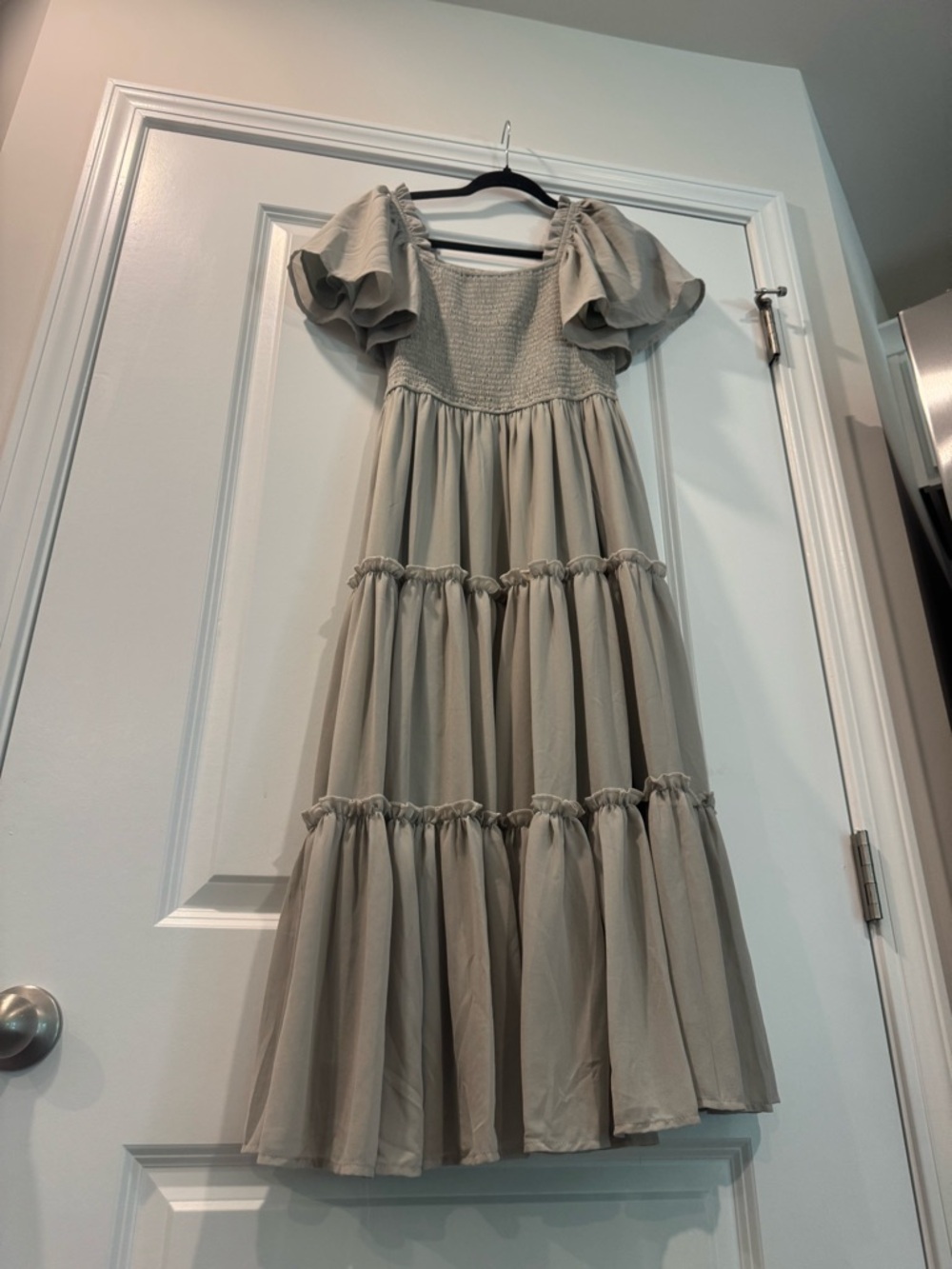 Ivy City Sage green dress